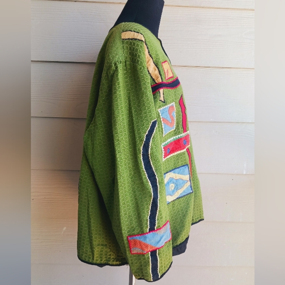 Maggie Barnes Patchwork Jacket - image 6